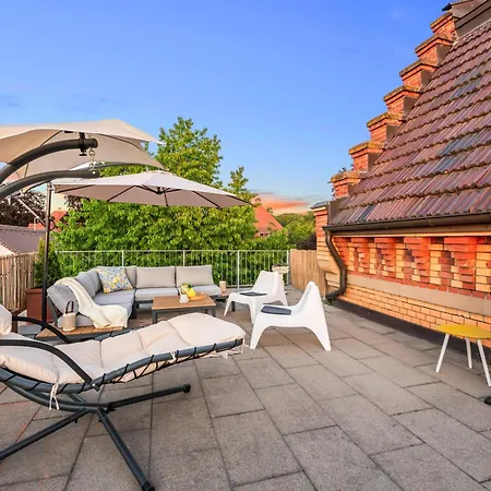 Lubunest3 Terrasse Mit Grill & Eigenem Parkplatz * Ludwigsburg