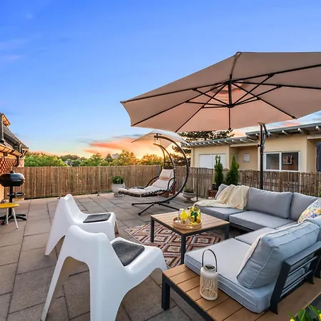 Lubunest3 Terrasse Mit Grill & Eigenem Parkplatz Ludwigsburg